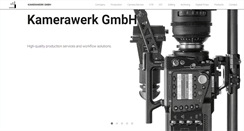 Desktop Screenshot of kamerawerk.ch